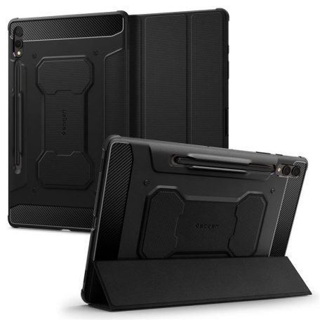 Spigen Rugged Armor Pro, black - Samsung Galaxy Tab S9+