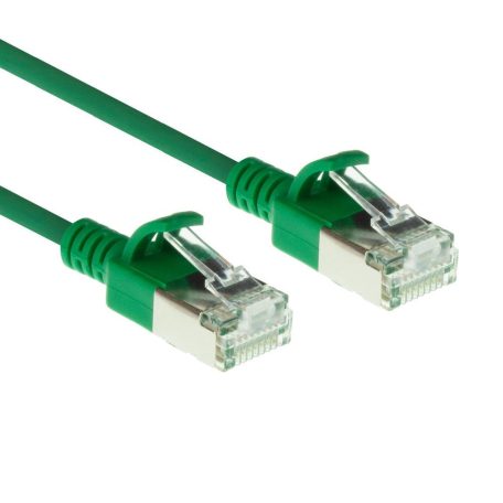 ACT CAT6A U-FTP Patch Cable 0,25m Green