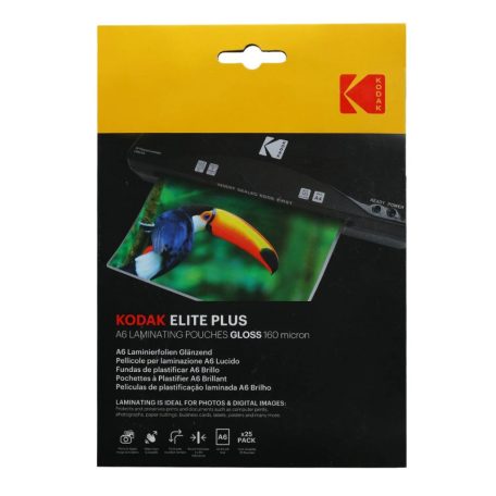 Kodak Lamináló fólia (fényes) A6 160 micron 25db/cs