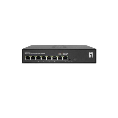 LevelOne GES-2208 Hilbert 8-Port 10-inch Gigabit Smart Lite Switch