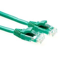 ACT CAT6 U-UTP Patch Cable 0,5m Green