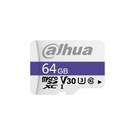 Dahua 64GB microSDXC C100 Class 10 U3 V30 adapter nélkül