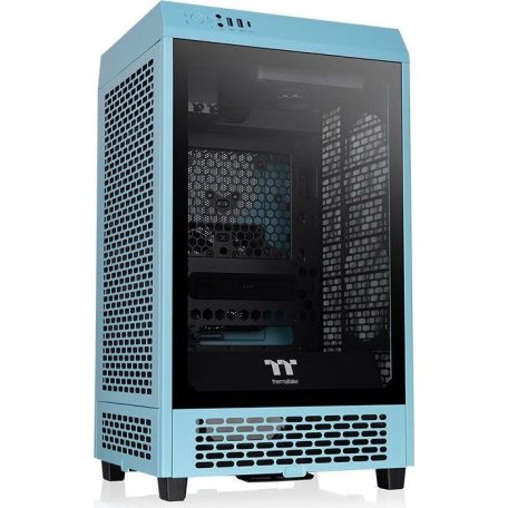 Thermaltake The Tower 200 Mini Chassis Tempered Glass Turquoise