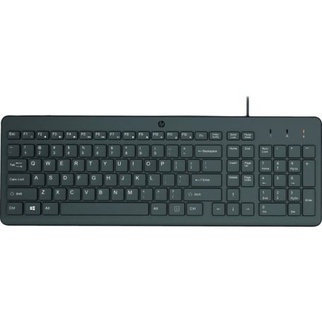 HP 150 Wired Keyboard Black HU