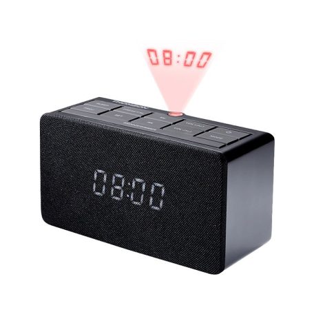 Thomson Projection Clock Radio Black