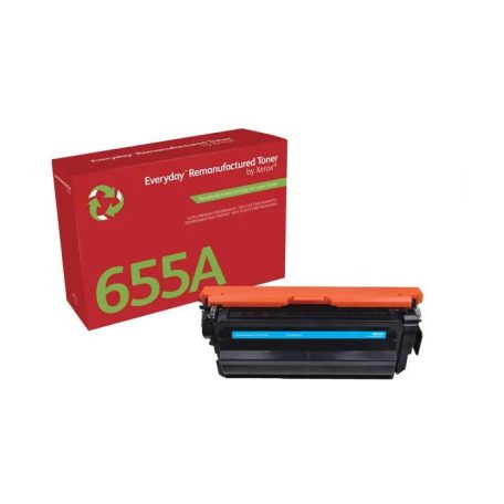 Xerox HP 655A Cyan utángyártott  toner