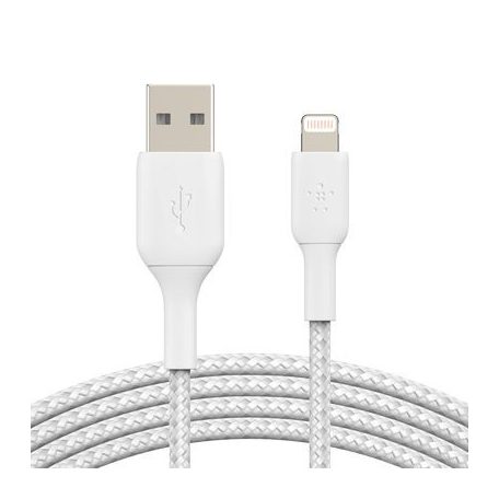 Belkin USB-A to Lightning cable 0,15m White