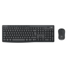   Logitech MK370 Wireless billentyűzet + optikai egér Black HU