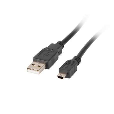 Lanberg USB Mini(M)->USB-A(M) 2.0 Cable 0,3m Black