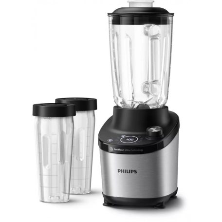 Philips Avance Collection 1500W Turmixgép + (2db kulaccsal) Silver