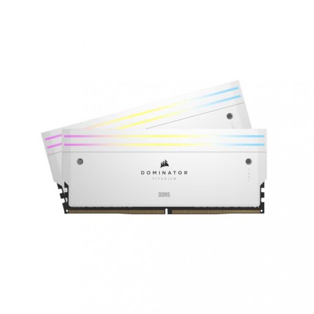 Corsair 96GB DDR5 6600MHz Kit(2x48GB) Dominator Titanium RGB White