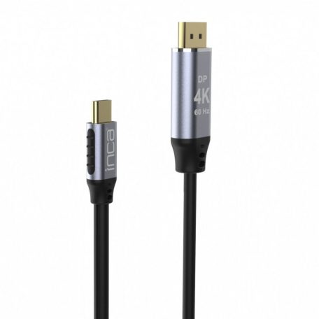 INCA ITCD-20 USB Type-C to Displayport 4K60Hz 2m Black