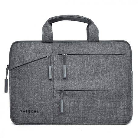 Satechi Fabric Water-Resistant Laptop Carrying Case with Pockets 13" Grey