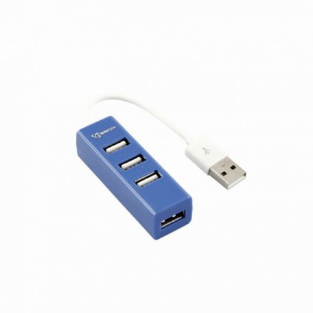 SBOX H-204BL USB 2.0 HUB 4 port Blue