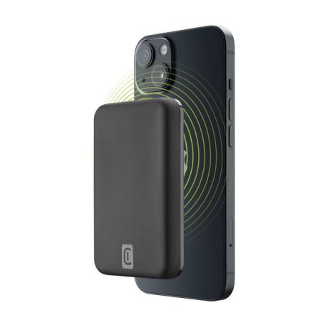 Cellularline MAG 5000mAh Wireless Powerbank Black