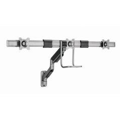   Gembird MA-WA3-01 Wall mounted adjustable monitor arm for 3 monitors 17"-27" Black