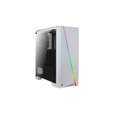 Aerocool Cylon RGB Tempered Glass White