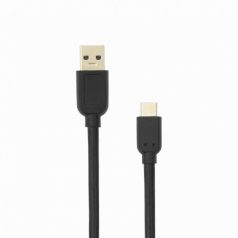 SBOX USB A Male -> TYPE-C Male 3.0, cable 1m Black