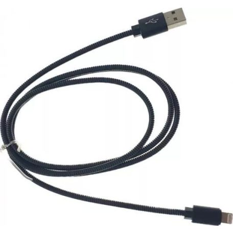 Platinet Omega Metal Lightning to USB cable 1m Black