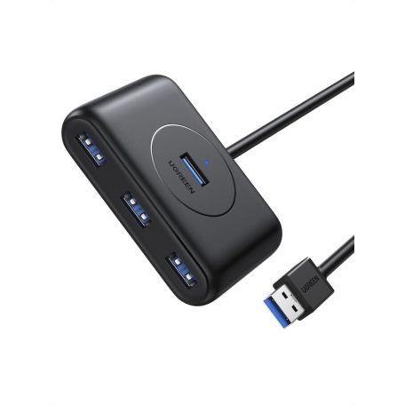 UGREEN 4-in-1 USB-A Hub 0,5m Black