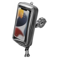   Interphone Master Universal Waterproof Cell Phone Case Handlebar Mount Black