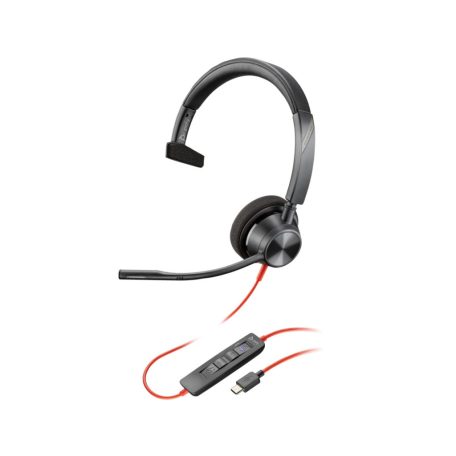 Poly Plantronics Blackwire C3310-M USB-C/A Headset Black