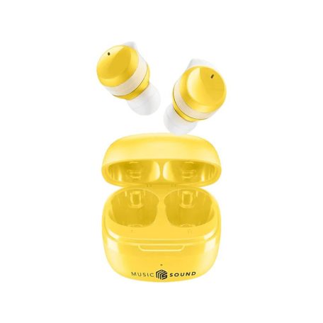 MUSICSOUND TWS wireless Headset Yellow