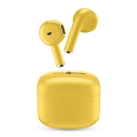 Cellularline TWS wireless Headset Yellow