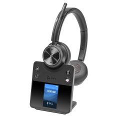   Poly Plantronics Savi 7420-M Office USB-A/USB-C DECT Wireless Headset Black