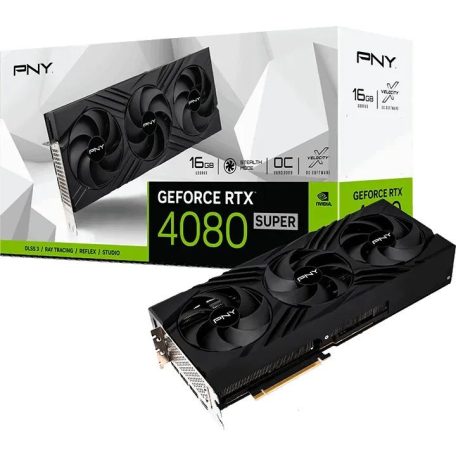 PNY GeForce RTX4080 Super 16GB DDR6X VERTO Triple Fan OC