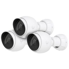   Ubiquiti UniFi UVC-G5-Bullet Indoor/Outdoor 2K HD PoE Camera White 3-pack