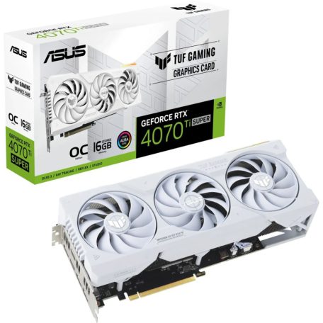 Asus TUF-RTX4070TIS-O16G-WHITE-GAMING