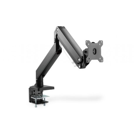 Digitus Universal Single Monitor Mount with Gas Spring and Clamp Mount 15-35" Black