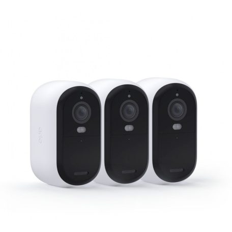 Arlo Essential (Gen.2) 2K Outdoor Security Camera (3 Camera Kit) White