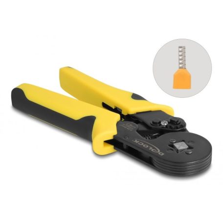 DeLock Tool for crimping wire end ferrules self-adjusting Square