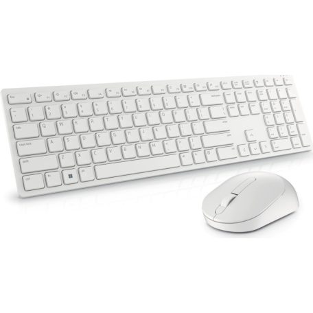 Dell KM5221W Wireless Keyboard and Mouse White US