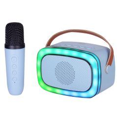   Trevi XR8A01 Mini Bluetooth Karaoke Party Speaker for Kids Blue