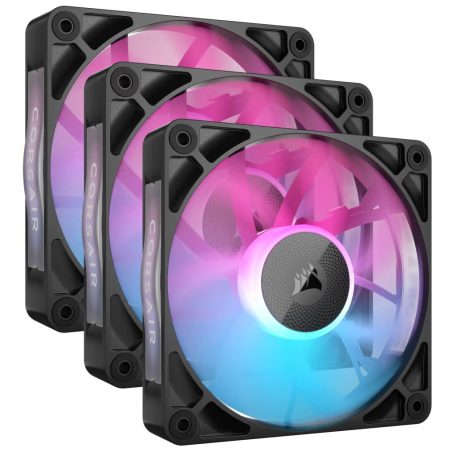 Corsair iCUE LINK RX120 RGB 120mm PWM Fan Triple Starter Kit