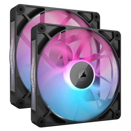 Corsair iCUE LINK RX140 RGB 140mm PWM Fan Twin Starter Kit