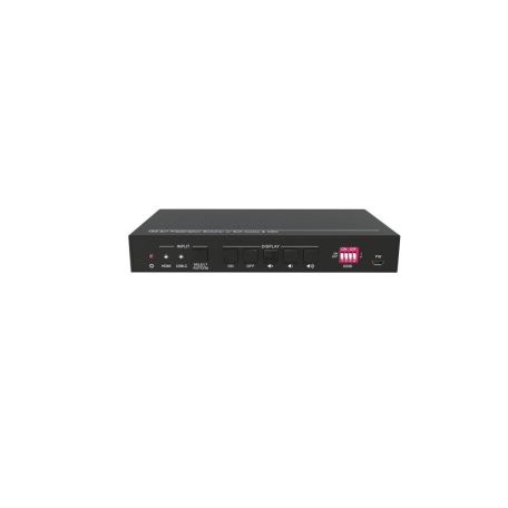 Vivolink 4K 2x1 Meeting Room HUB + Switcher w/soft Codec & CEC