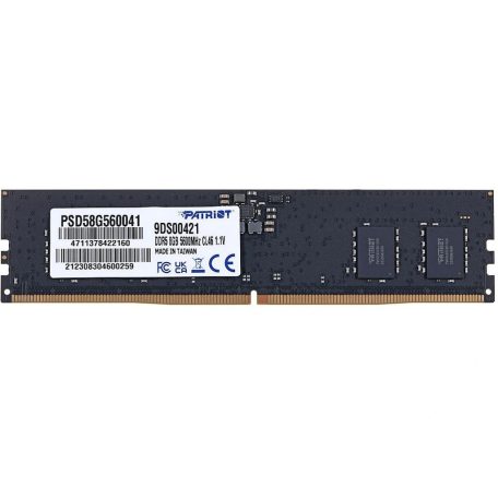 Patriot 8GB DDR5 5600MHz Signature Line Black