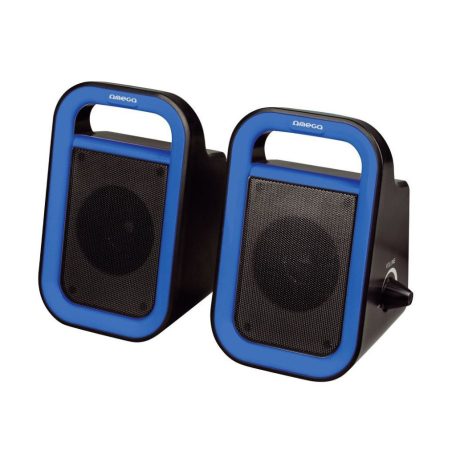 Platinet Omega Speakers 2.0 Black/Blue