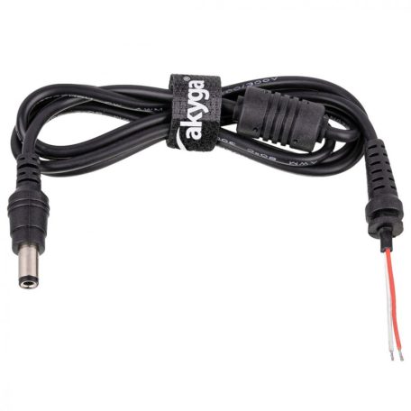 Akyga AK-SC-06 6,3 x 3,0mm DC Cord Black