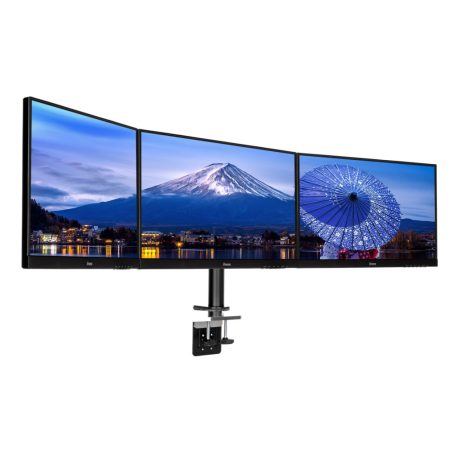 iiyama DS1003C-B1 Simple And Functional Triple Desktop Arm 10"-27" Black