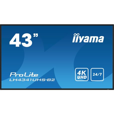 iiyama 43" ProLite LH4341UHS-B2 IPS LED Display