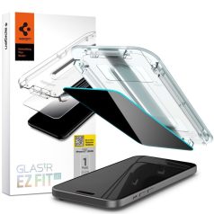 Spigen Glass tR EZ Fit HD Privacy 1 Pack for iPhone 15