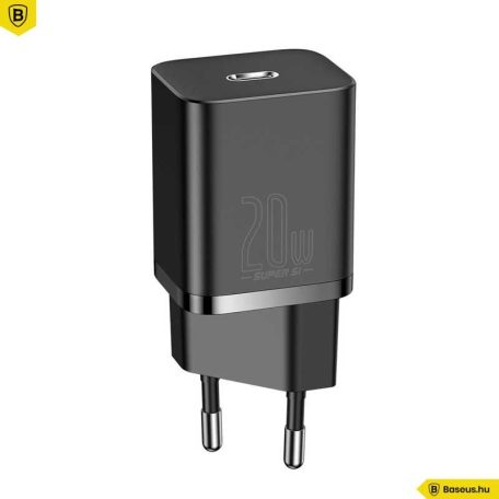 Baseus Super Si USB-C Charger Black