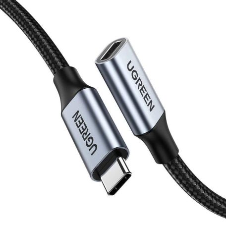 UGREEN US372 USB-C 3.1 Gen2 hosszabbító kábel 4K 100W 1m Black