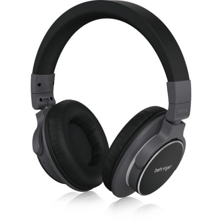 Behringer BH470NC Premium High-Fidelity Headphones with Bluetooth Connectivity and Active Noise Cancelling Black/Grey