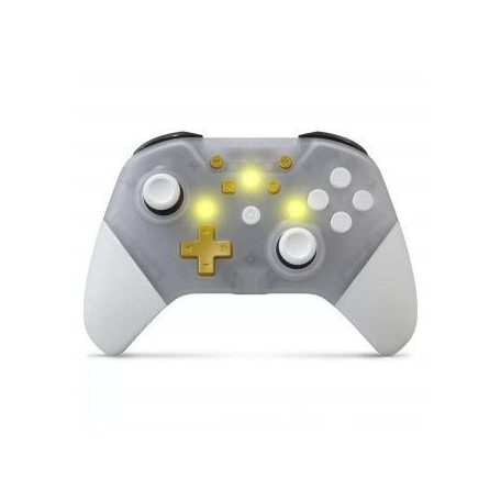 ARMOR3 NuChamp Nintendo Switch Gamepad White/Transparent